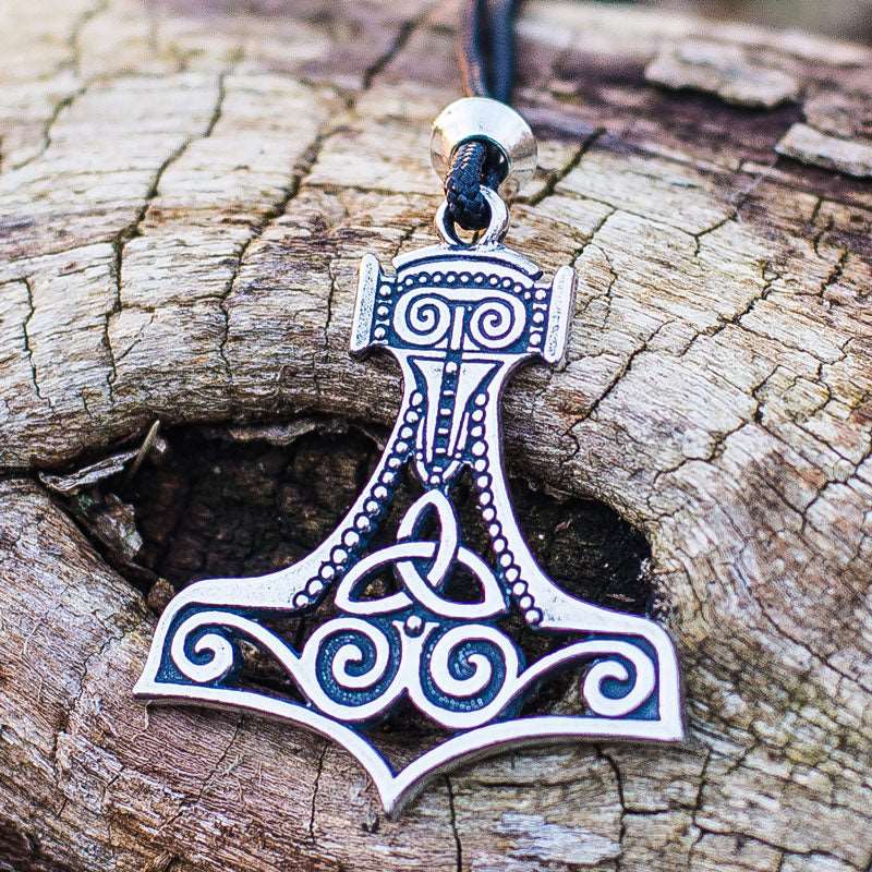 PENDENTIF MJOLNIR ARGENT STERLING .925 - Viking Héritage