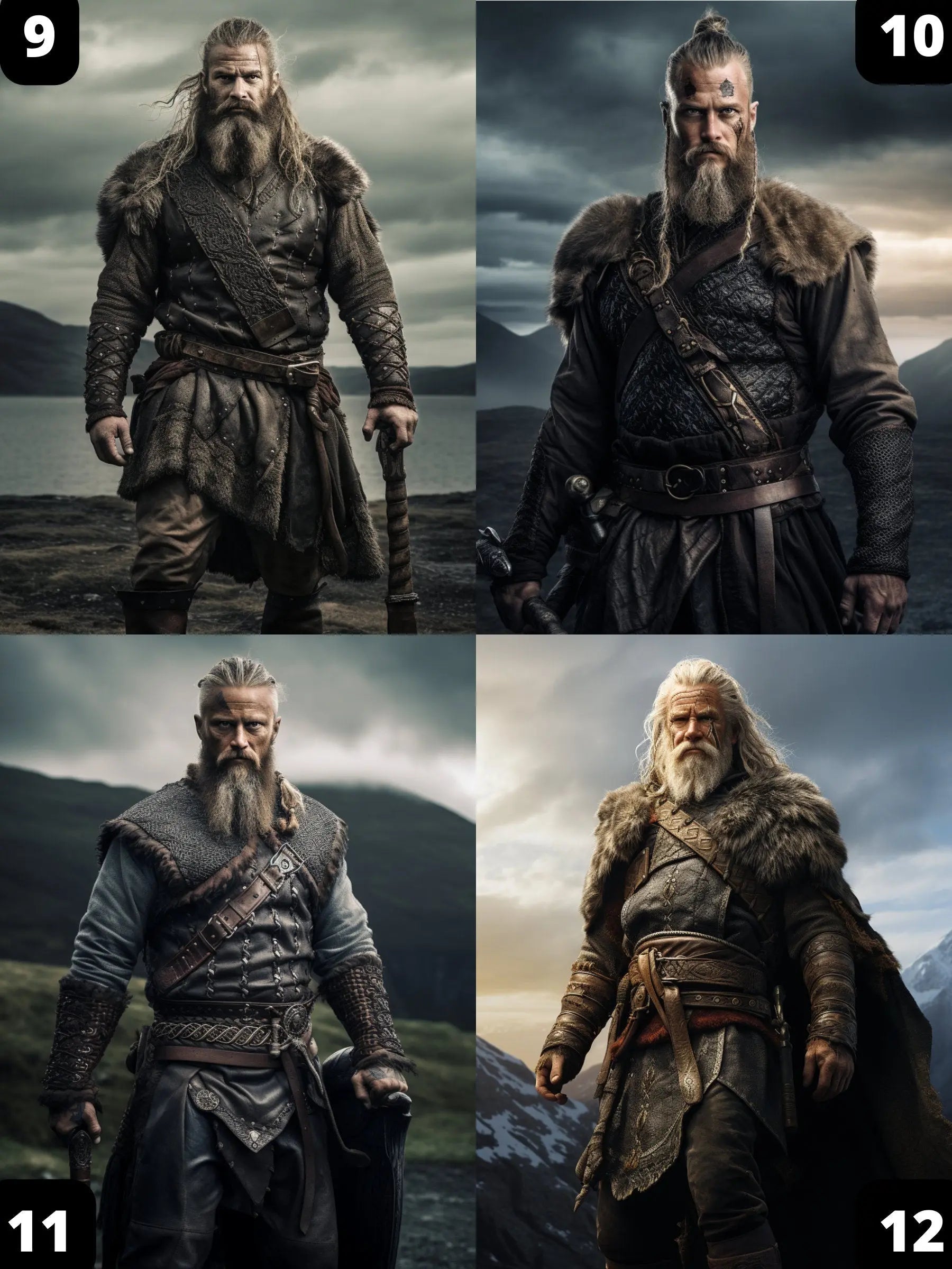 Portrait Personnalisé - Homme Viking - Viking Héritage