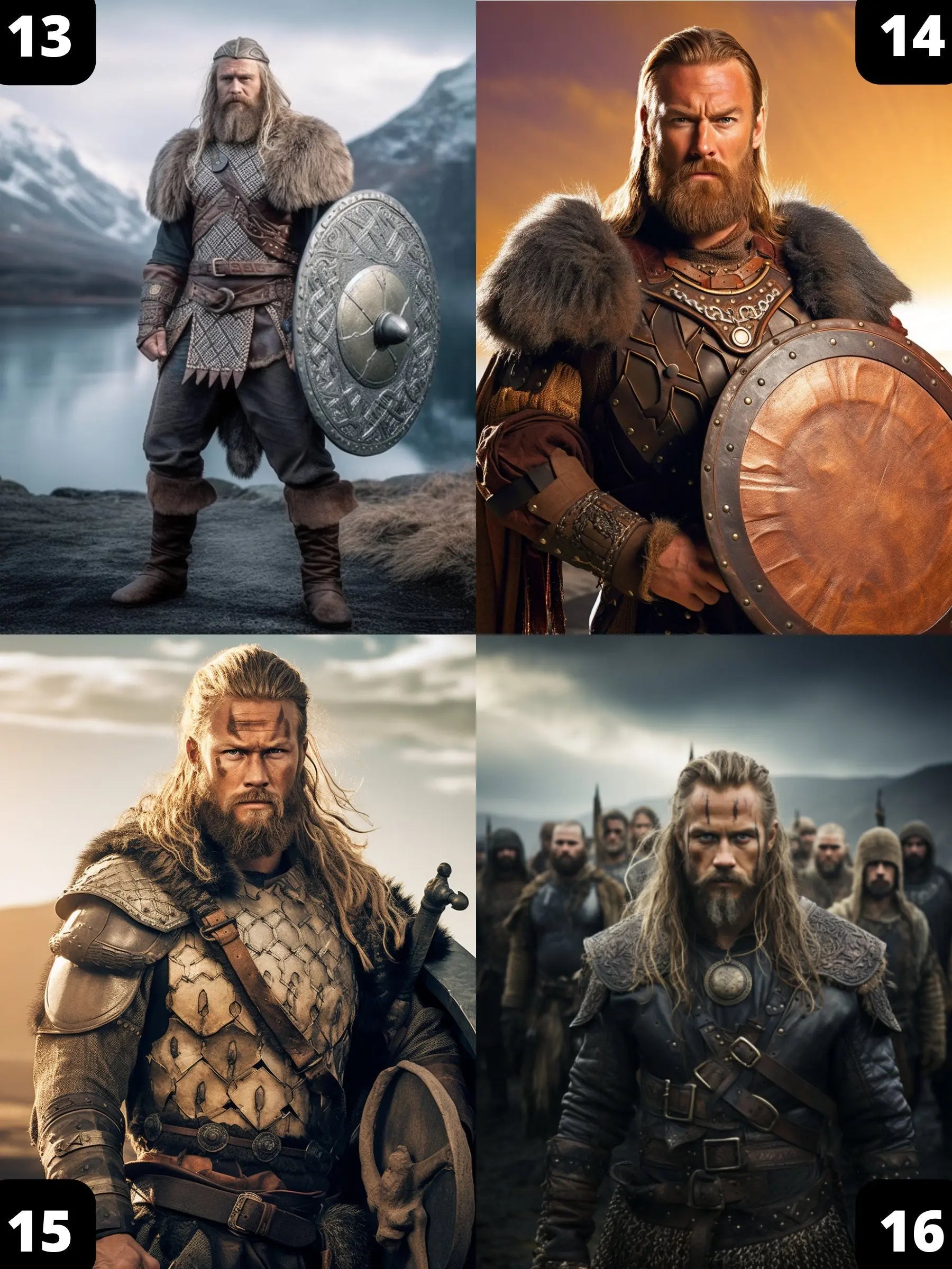 Portrait Personnalisé - Homme Viking - Viking Héritage