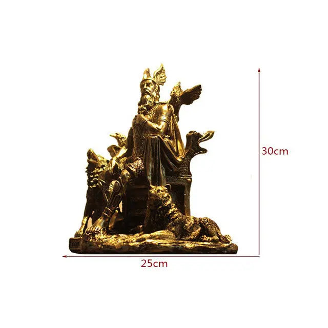 STATUE DIEU ODIN - Viking Héritage