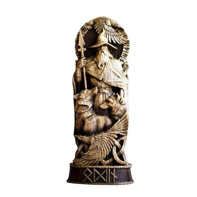 Statue Viking - Dieu Odin - Viking Héritage