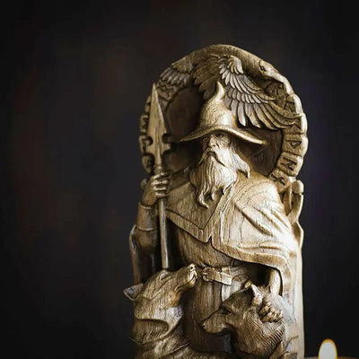 Statue Viking - Dieu Odin - Viking Héritage