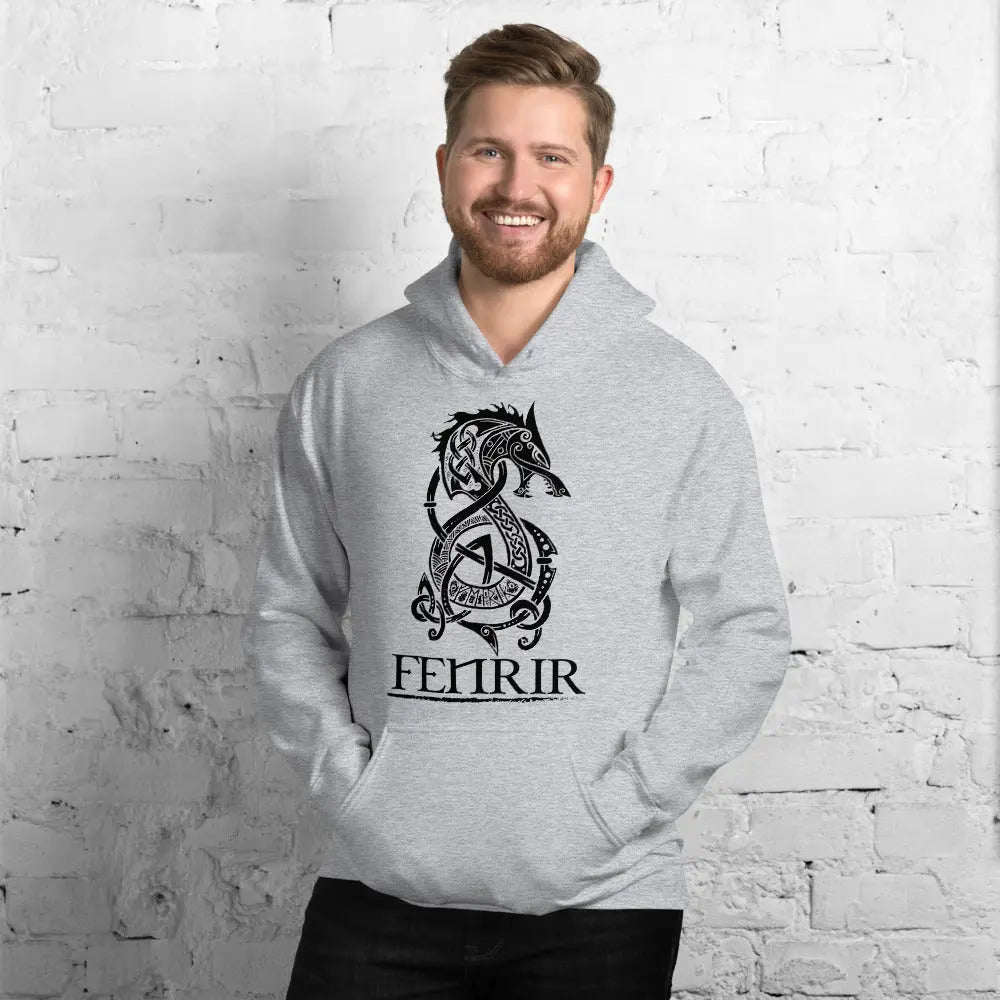 Sweat à capuche Fenrir - Viking Héritage