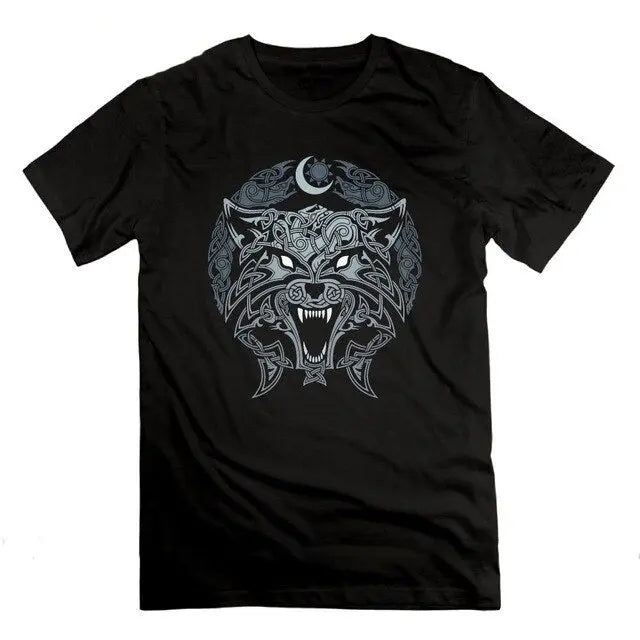 T-SHIRT LOUP HATI - Viking Héritage