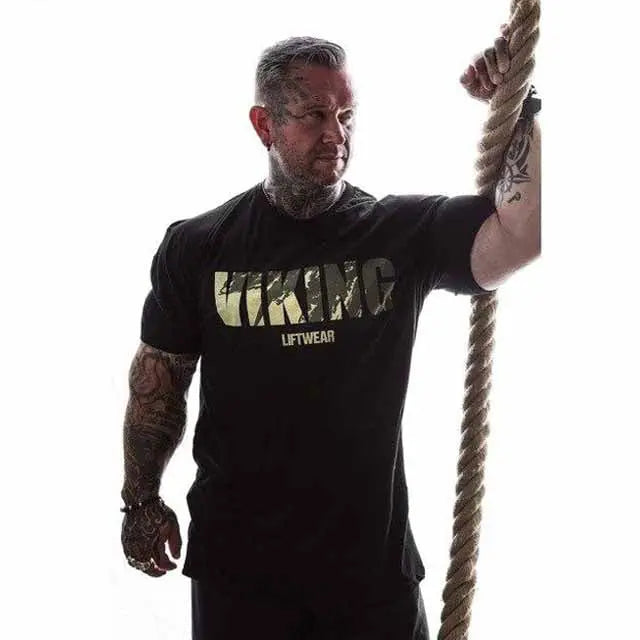 T SHIRT VIKING MUSCULATION MILITAIRE - Viking Héritage