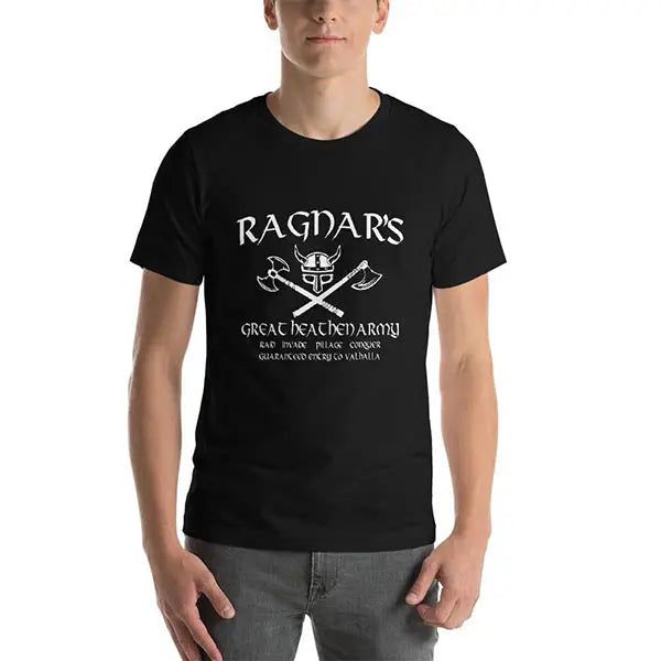 T-SHIRT VIKING RAGNAR LODBROK - Viking Héritage