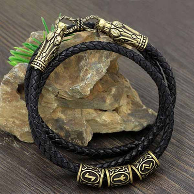 BRACELET NIDHOGG - BRONZE-Viking Héritage