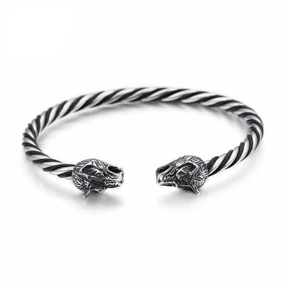 BRACELET VIKING LOUP-Viking Héritage