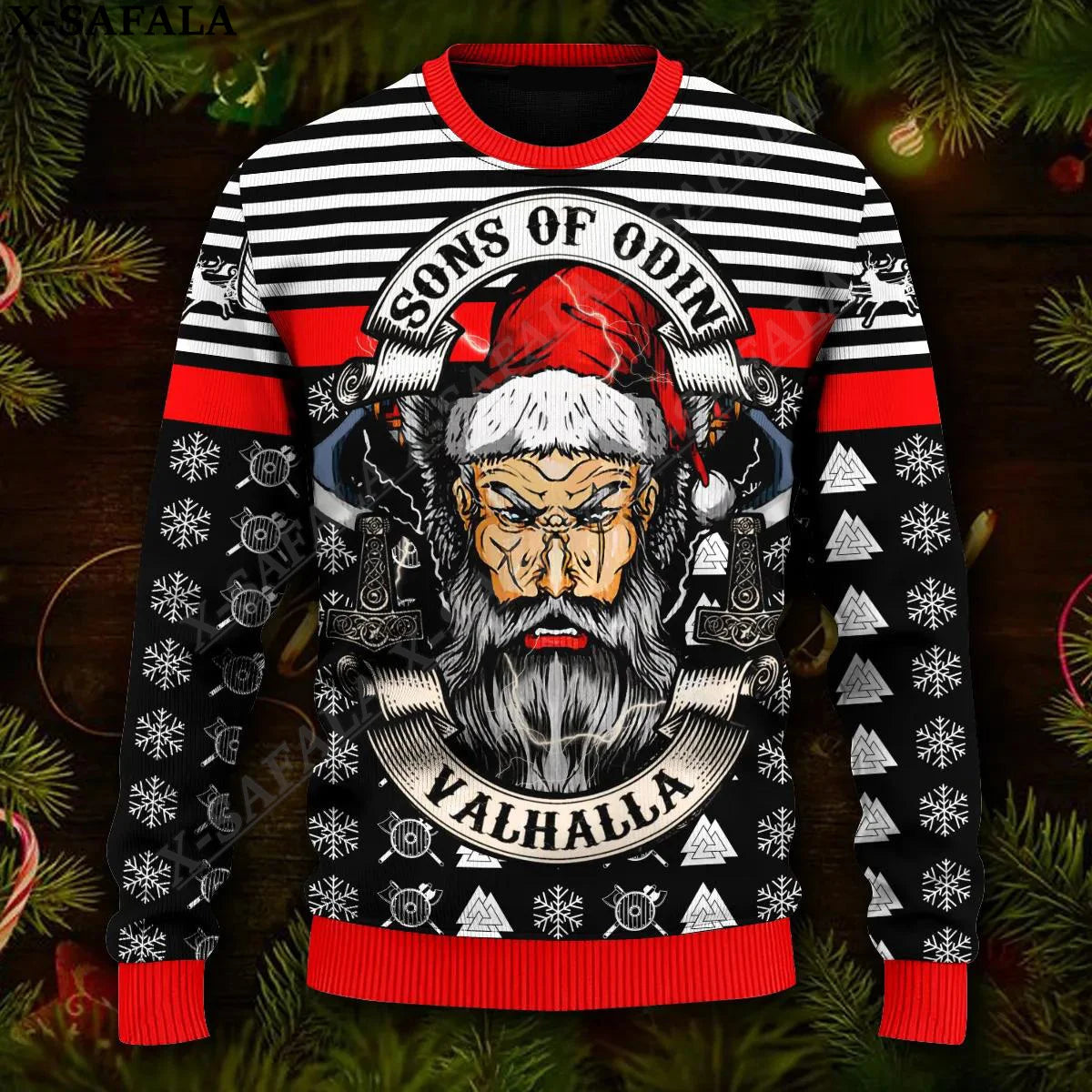 Pull de Noël Sons of Odin Valhalla